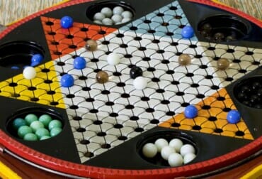 in which country was the game chinese checkers invented