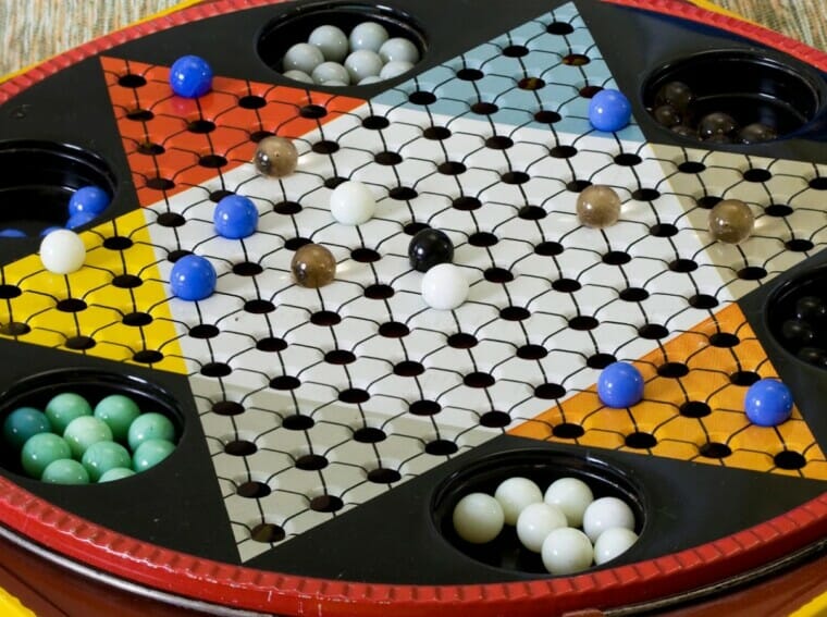 in which country was the game chinese checkers invented