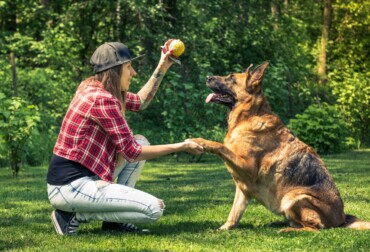 what does a dog paw tattoo on a woman mean