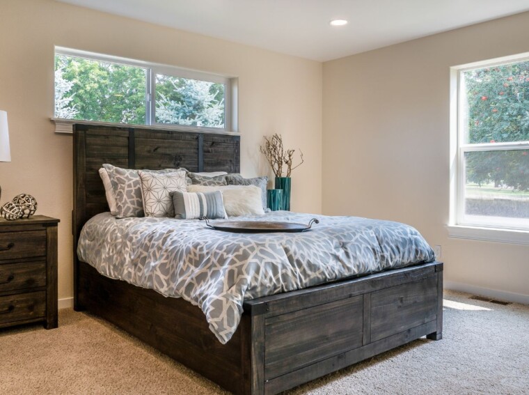 full size bed frame with headboard