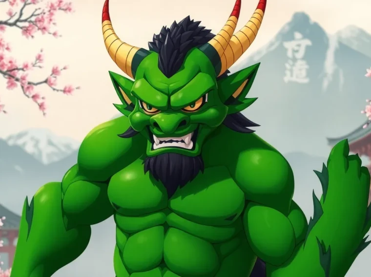 green oni